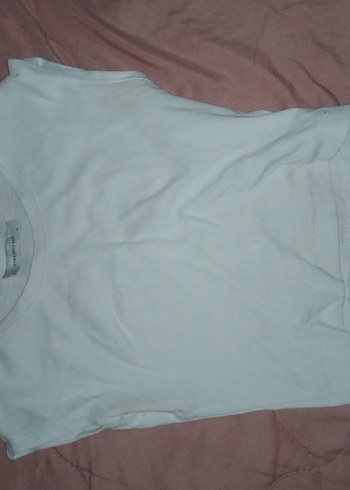 Beyaz vücudu tam saran crop 
s beden - Görsel 2