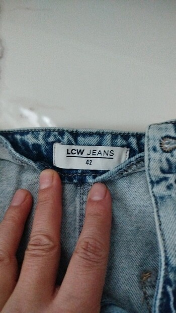 xl Beden mavi Renk Lcw etek