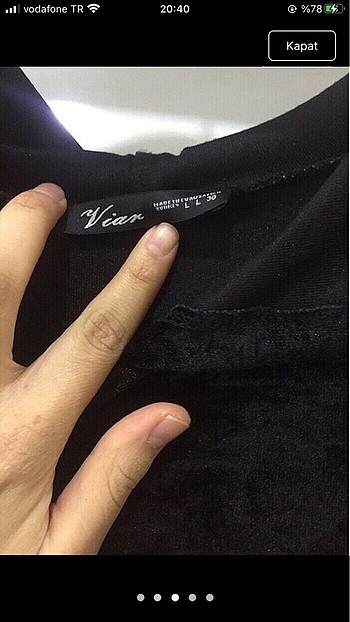 l Beden Kadın sweat kadife