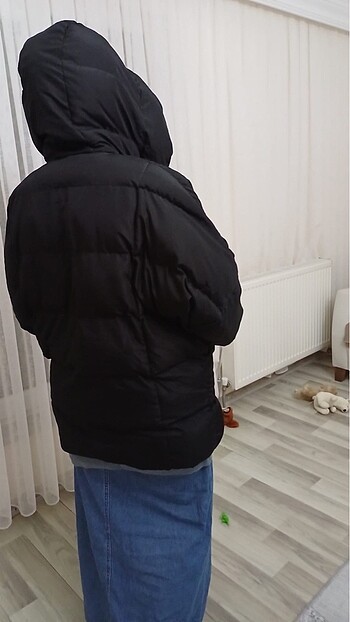 diğer Beden siyah Renk Siyah owersize şişme mont