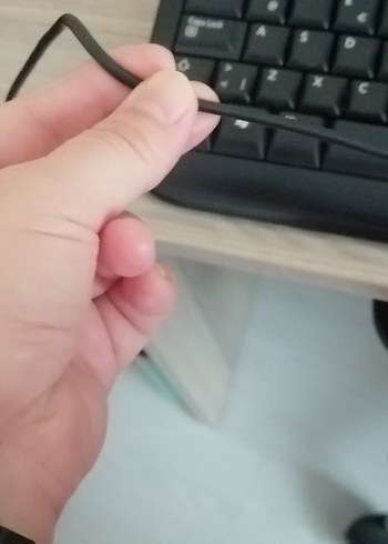 Siyah Kablolu Standart Klavye - Görsel 4