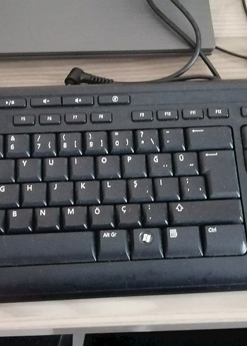 Siyah Kablolu Standart Klavye - Görsel 3