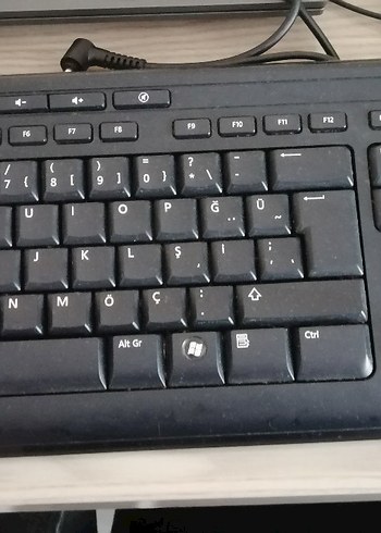 Siyah Kablolu Standart Klavye - Görsel 2