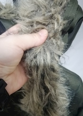 Düğmeli Siyah Erkek Street Wear Mont - Görsel 5