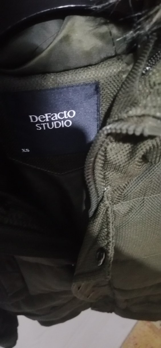 Düğmeli Siyah Erkek Street Wear Mont - Görsel 4