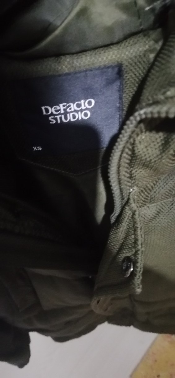 Düğmeli Siyah Erkek Street Wear Mont - Görsel 3