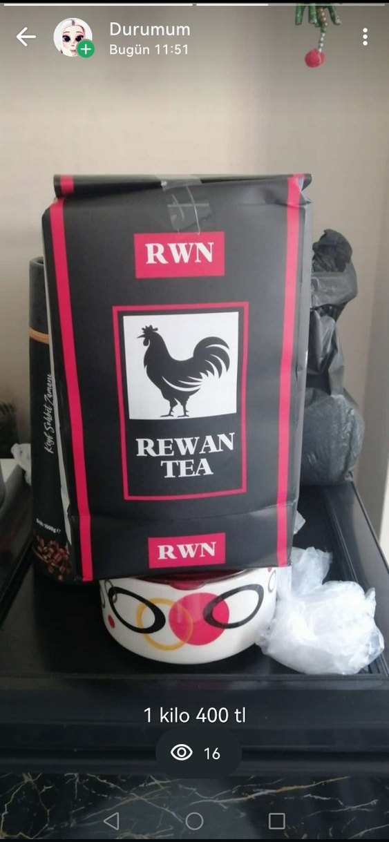 Koyu Kırmızı Rewan Çay Paketi - Görsel 3