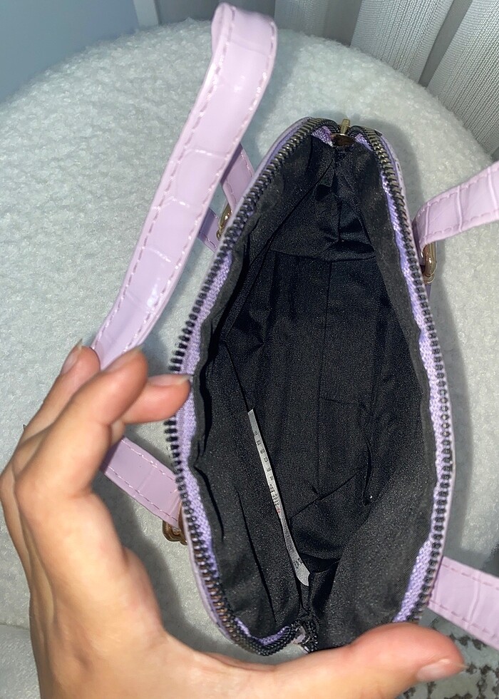 Kadın Lila Çanta - Görsel 4