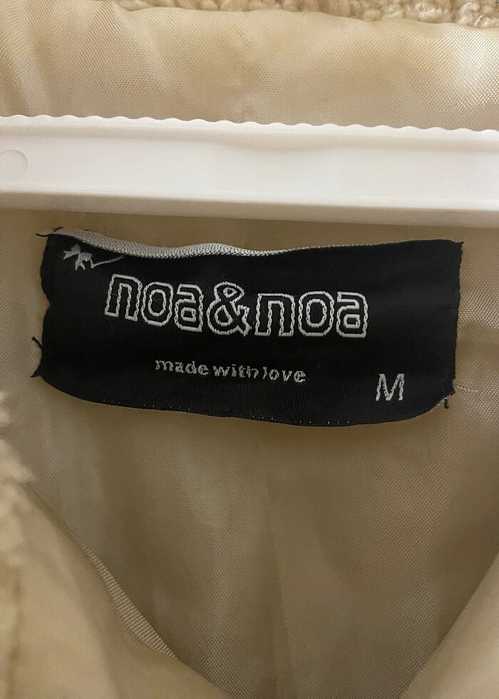 Kadın yünlü şişme mont - Görsel 5