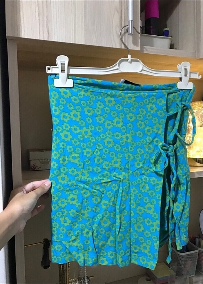 DEFACTO SU YEŞİLİ ETEK - Görsel 2