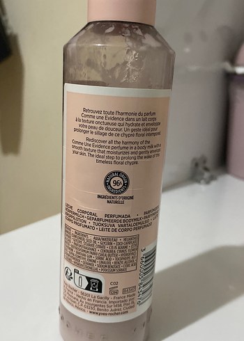 Yves Rocher Evidence Parfümlü Vücut Sütü 200 ml - Görsel 3