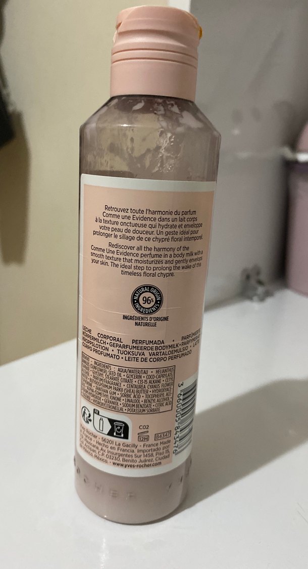 Yves Rocher Evidence Parfümlü Vücut Sütü 200 ml - Görsel 3