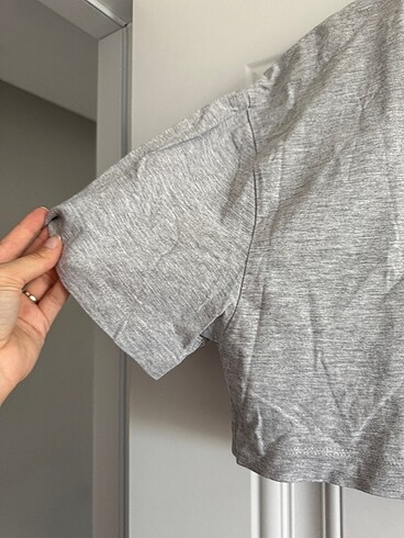 m Beden gri Renk Gri Zara tshirt