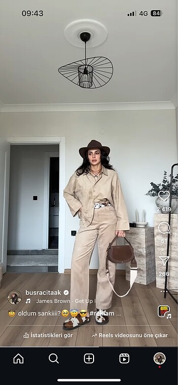 Zara Süet gömlek