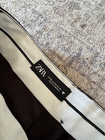 xs Beden Kahve zara pantolon