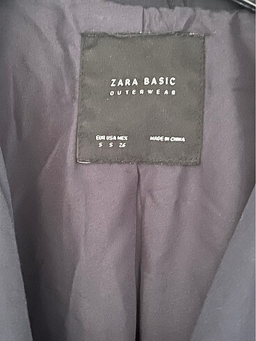 s Beden Zara Trençkot
