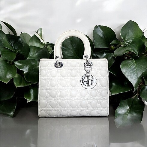 Lady Dior Cream Bağ