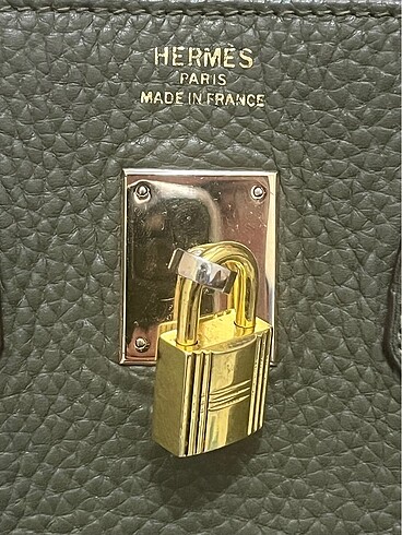 Beden Hermes Navy Green Birkin 35