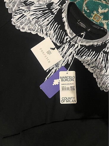 Diğer Marcelo burlon siyah sweat