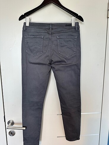 30 Beden gri Renk Network Skinny Jean