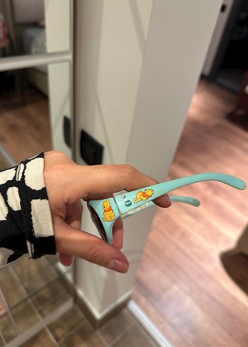 Turkuaz Parlak erkek çocuk Güneş Gözlüğü yurt dışından - Görsel 3