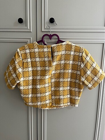 Trendyol & Milla TRENDYOLMILLA TÜVİT CROP BLUZ