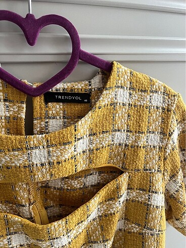 40 Beden TRENDYOLMILLA TÜVİT CROP BLUZ