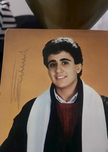  Beden İmzalı Emrah kartpostal nostalji