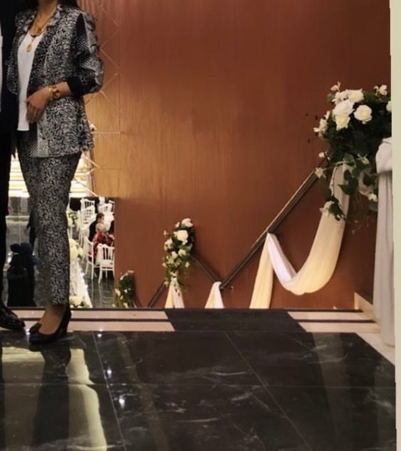 Kadın Yılan Desenli Uzun Ceket - Görsel 4