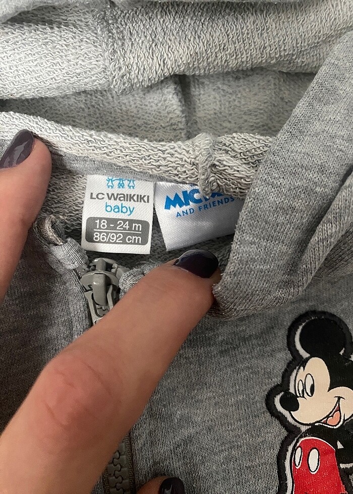 3x LC Waikiki fermuarlı kapüşonlu üst (86-92) - Görsel 3