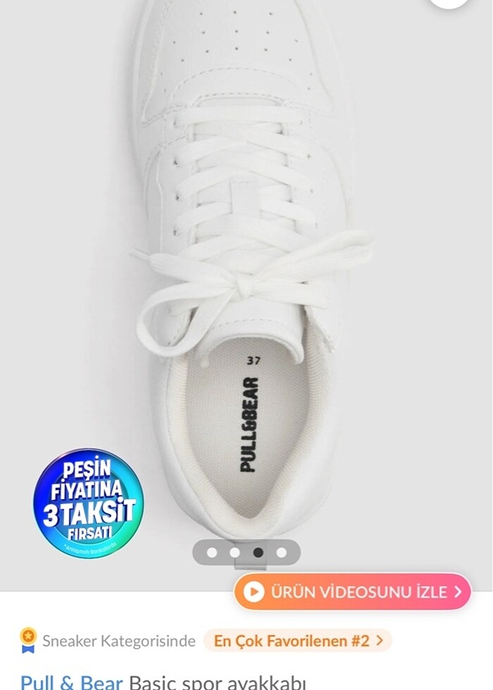 Pull & Bear sneaker (40) - Görsel 5