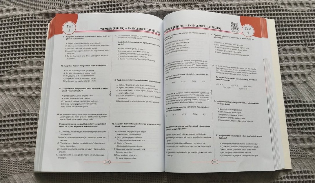 TYT-AYT Türkçe Çalışma Fasikülü Mezun - Görsel 3