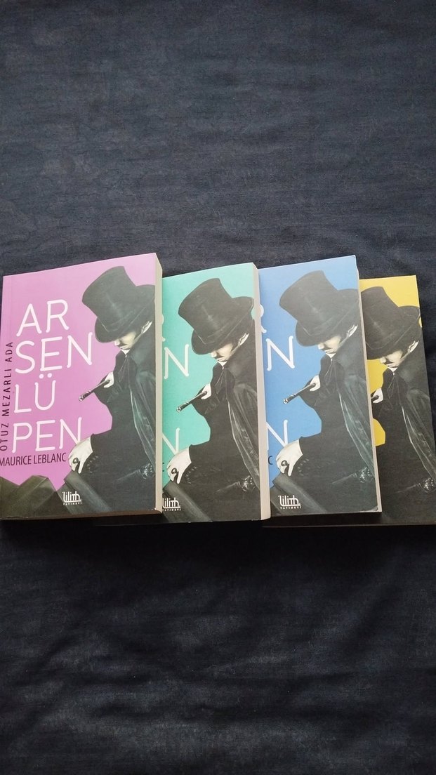 Arsen Lüpen Roman Seti - Maurice Leblanc - Görsel 3