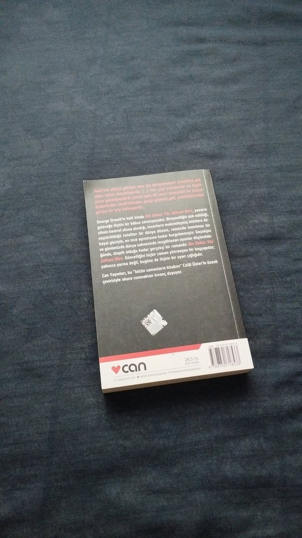 George Orwell - 1984 Roman - Görsel 2