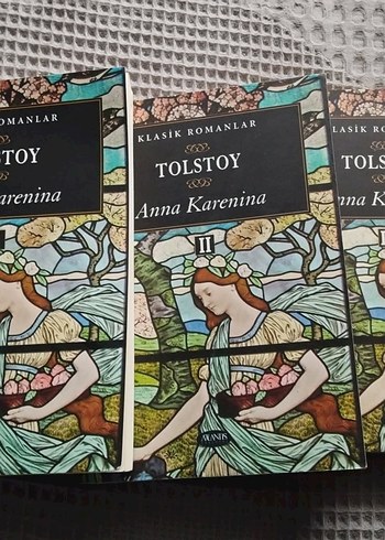 Tolstoy - Anna Karenina 3 Cilt Klasik Roman
