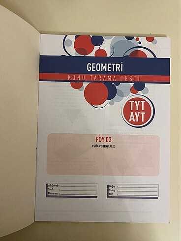  TYT AYT GEOMETRİ KTT