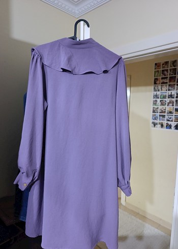 Mor Düğmeli  Kadın takım - Görsel 5