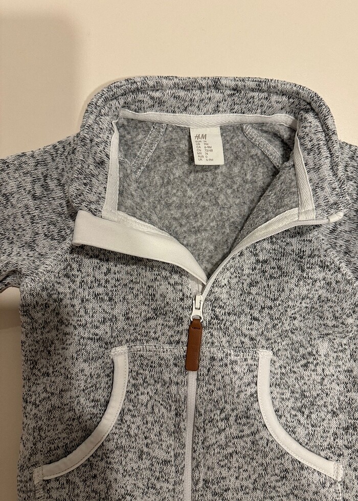 H&M fermuarli hirka - Görsel 4