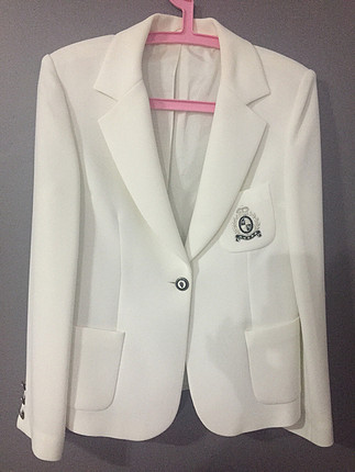 42 Beden Beyaz ceket