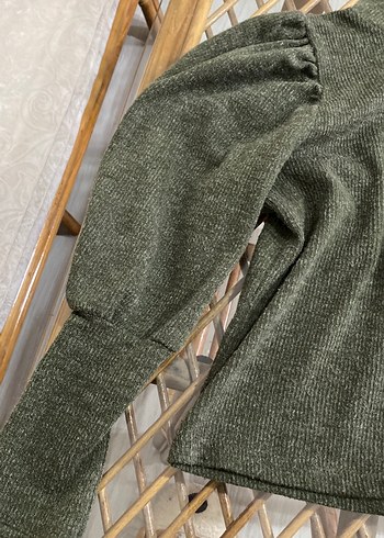 HakiYüksek Yakalı Kadın Örgü Kazak - Görsel 3