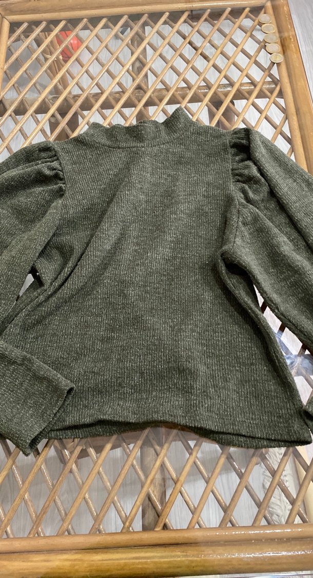 HakiYüksek Yakalı Kadın Örgü Kazak - Görsel 4