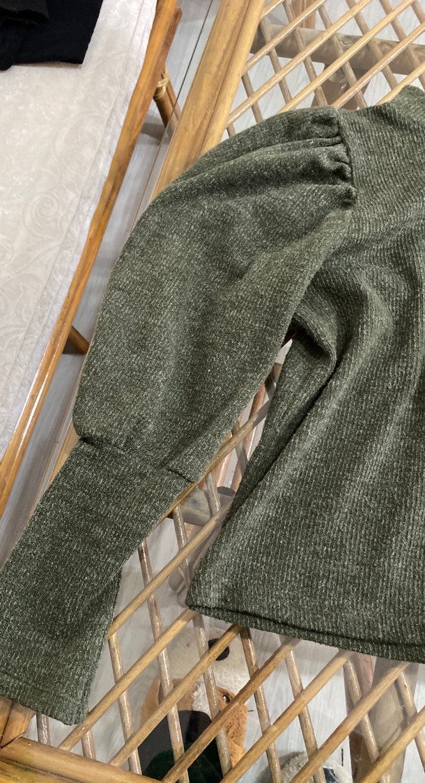 HakiYüksek Yakalı Kadın Örgü Kazak - Görsel 3