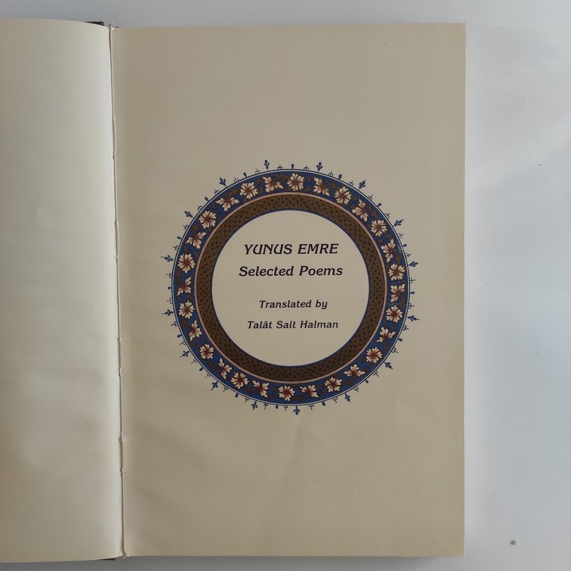 YUNUS EMRE SELECTED POEMS TÜRKÇE İNGİLİZCE ŞİİR KİTABI - Görsel 2