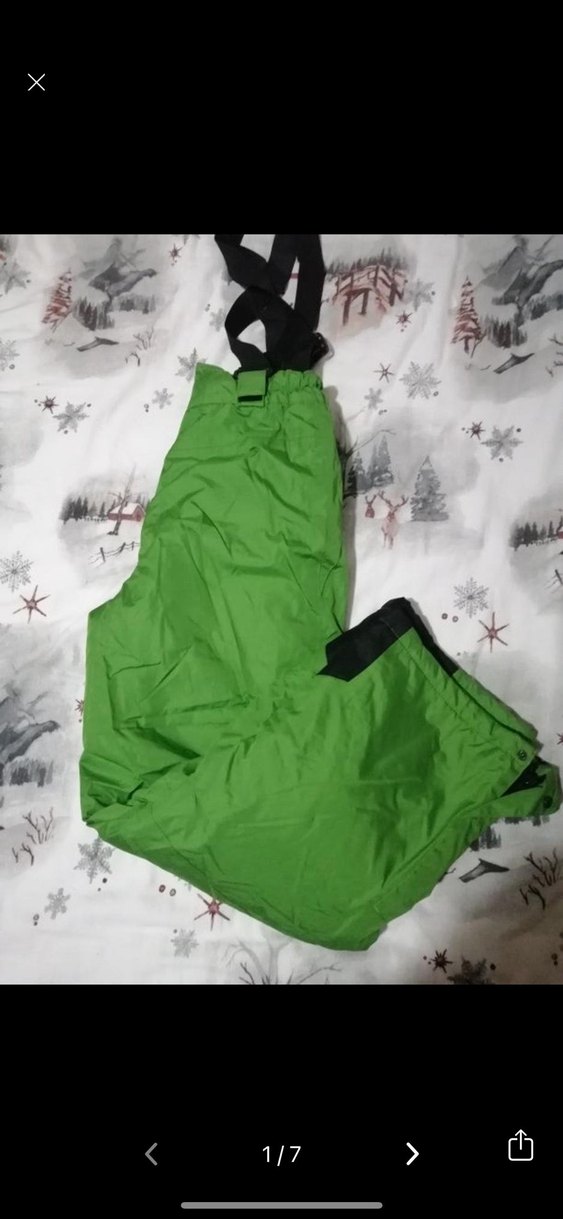 Yeşil Kayak Pantolonu - Görsel 2