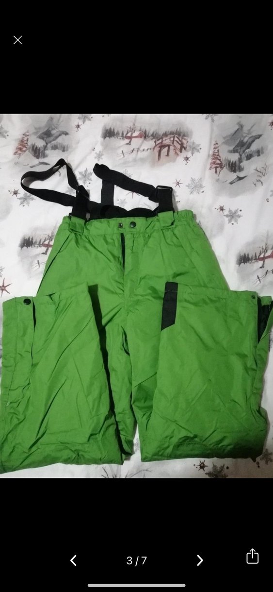 Yeşil Kayak Pantolonu - Görsel 3