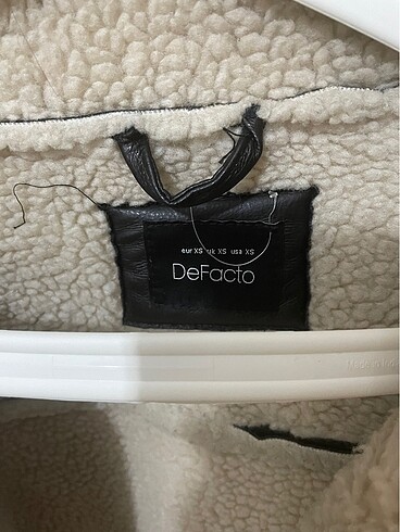 Defacto defacto deri siyah mont