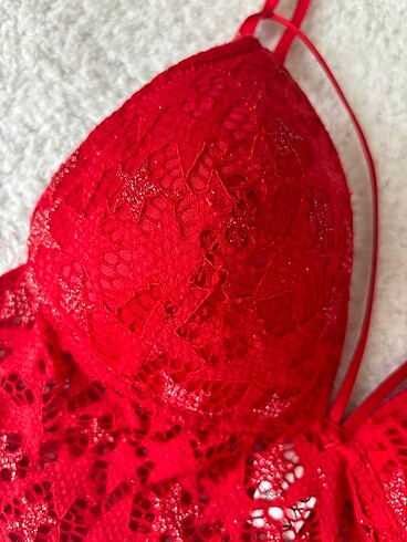 s Beden Kırmızı bralet