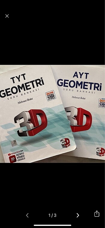 3D YAYINLARI AYT TYT GEOMETRİ