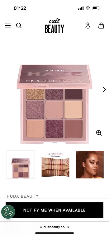 Huda Beauty Far Paleti
