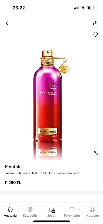 Montale Sweet Flowers 100ml